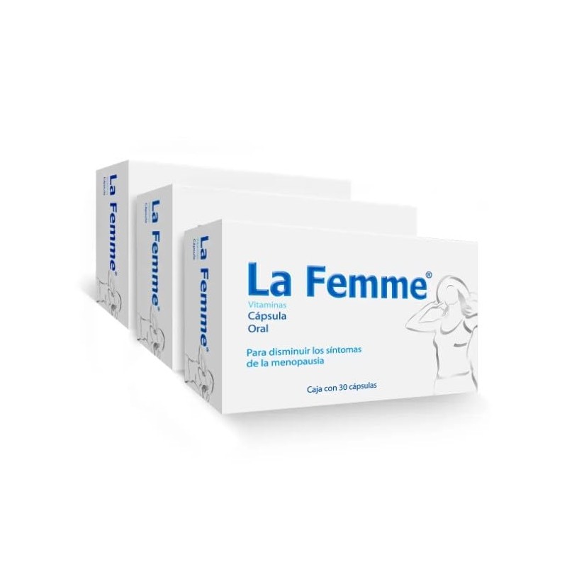 La Femme 3 Cajas con 30 C?psulas C/u