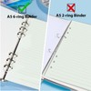 FANDAMEI A5 Refills Lined Paper Set - A5 Refill Pad