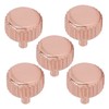 5pcs Professional Replacement Watch Crown Rose Gold Watch Crown Repairing