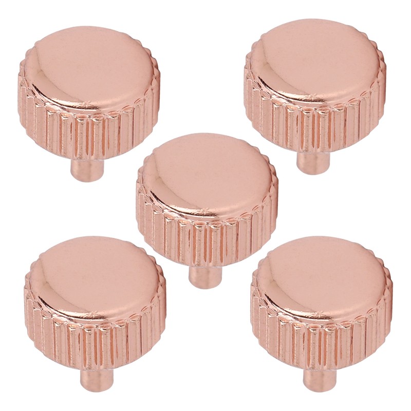 5pcs Professional Replacement Watch Crown Rose Gold Watch Crown Repairing