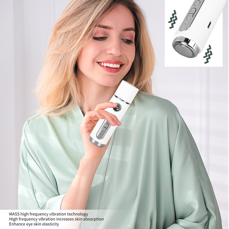 Handheld Eye Massager Wand EMS Sooth Fade Dark Circles Vibration