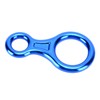 Descender Figure 8 Shape Aluminium Alloy 45KN Descent Abseiling Device