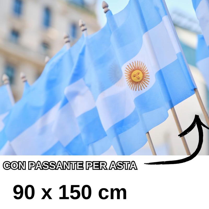 European Championships 2024 World International Flags - (Argentina, 90 x