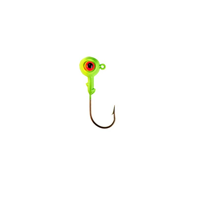 Lindy Jig Chartreuse Green Yellow 1/4 oz 1/0 Hook