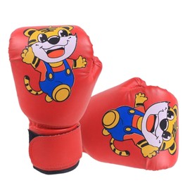 Tiger Kids Boxing Gloves - Pink, 16 Oz Kickboxing Gloves for 3-8 Years