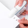 Sarini Staple Free Stapler Portable Staple Less Stapler for Paper