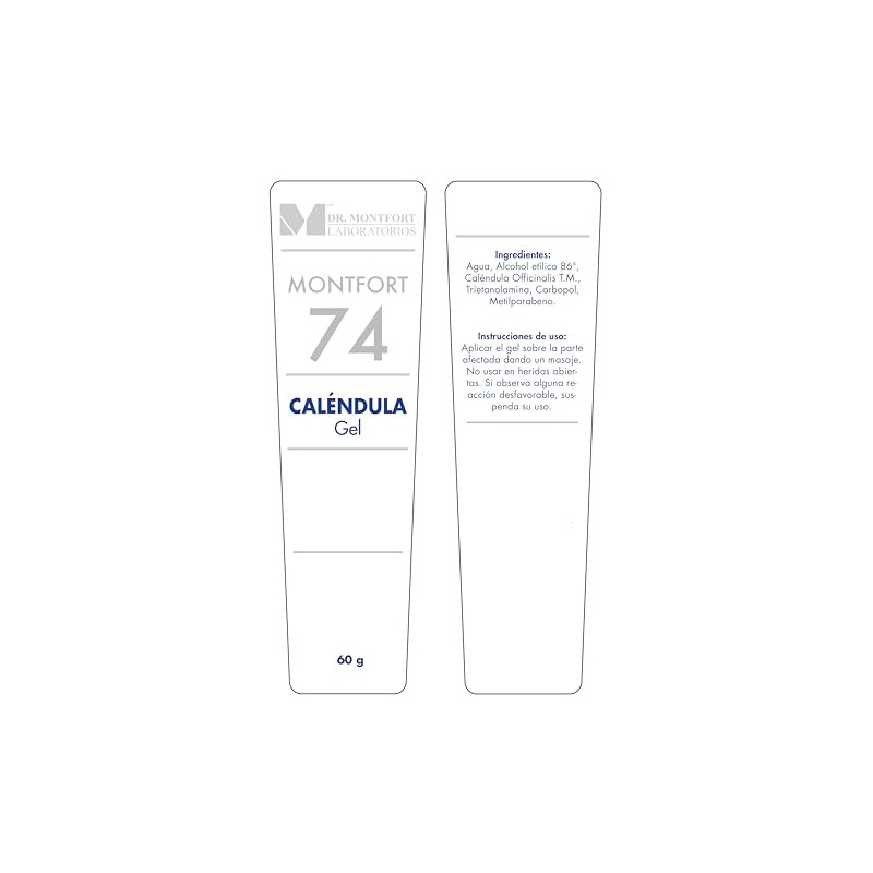 Dr. Montfort | Gel Caléndula Montfort 74 | Regenerador Natural
