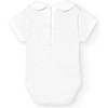 babidu Unisex Baby Tailored, White, 3-6 months