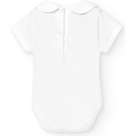 babidu Unisex Baby Tailored, White, 3-6 months