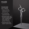 Fromm Transform - Tijera de 5.25 pulgadas, color plateado