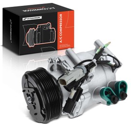 A-Premium AC Compressor with Clutch Compatible with Dodge Stratus 1995-2001, Chrysler Sebring 1996-2001, Cirrus 1995-2000, Plymouth Breeze 1996-2000