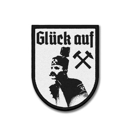Copytec Patch Glück auf Bergmann Ruhr Area Coal Ruhrpott Hard Coal Mining #39730
