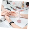 IWOWHERO Nail Art Display Stand Spiral False Nail Rack Nail