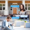 SMONET Front Door Lock Set with Handle, Smart Fingerprint Keyless