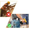 Drill Holster for Belt,Toughbuilt,Clip On Tool Belt Drill Holder,Toughbuilt Pouch,Stainless