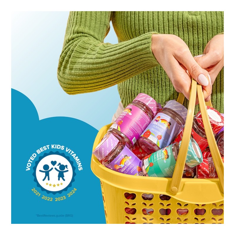 Novomins Kids Omega 3 6 9 + Multi 30 Gummies