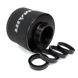 FB-104-R - 90mm/85mm/80mm/76mm/70mm ID Neck - Polymer Base Neck Cone Air Filter - Universal