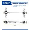 LABEAR - SAE 8 in 1 Speed wrench, 8 in