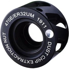 YANSYUAN ER32 Dust Chip Extraction Nut for Woodworking Cnc Tool Milling Cutter,CNC Special Dust Removal Nut, Including Wrench (color random), YXLM0032