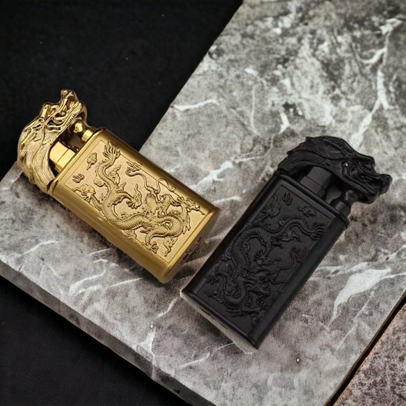 QFECT Torch Lighter, Windproof Lighters, Butane Lighter, Cool Dual Jet