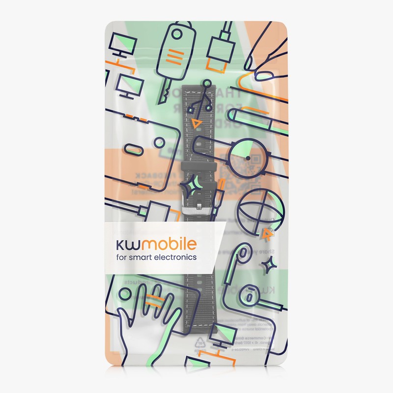 kwmobile Wristband Compatible with Polar Grit X/X Pro/Vantage M /
