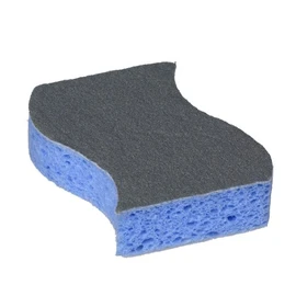 Spontex Polish Edelstahl-Putz - Scheuerschwamm ideal für Edelstahltöpfe