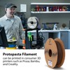 Protopasta Bronze Filled PLA 3D Printer Filament | ProtoPlant Metal-Filled