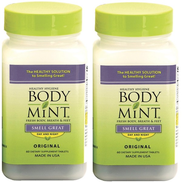 BodyMint, 60-Count Bottles (Pack of 2)