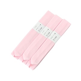SAKIKU-EN ko-76 Ultra Long Muslin Waist Cord Set of 3 Length: Approx. 108.7 inches (274 cm), Width: Approx. 1.6 inches (4 cm), Waist Straps, 3 Pieces, Pink, Long Waiststrings, 3 Pieces, Kimono, Kimono