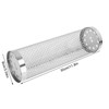 Cylindrical Barbecue Basket Cylinder Grilling Basket for Vegetables Fish Chicken
