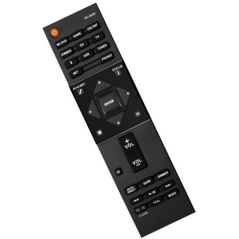 RC-933R Replacement Remote Control Applicable for Pioneer AV Receiver VSX-S520D