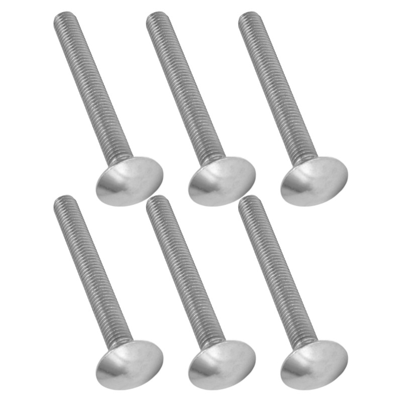 30Pcs M8x1.25 Screw Bolt A2 Stainless Steel Cup Square Coarse