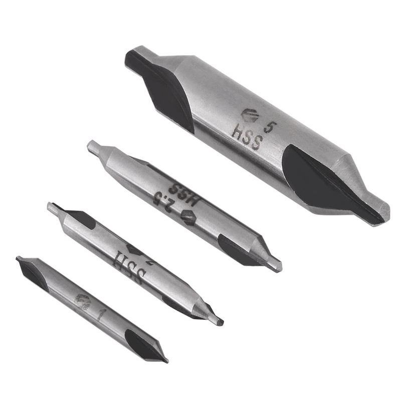 left hand spiral centre drills winlaw centre drill Yusat 4pcs