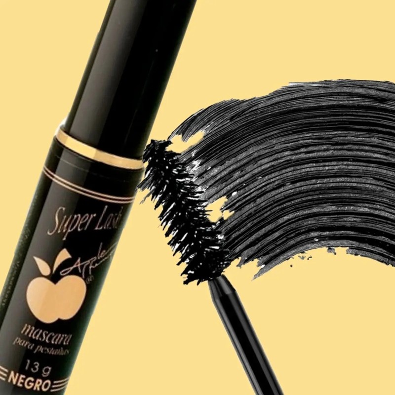 By Apple Mascara De Pestañas Rimel Super Lash Negro 13g