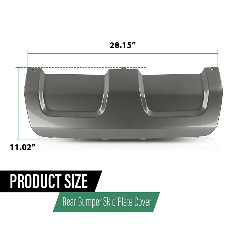 LQI Rear Bumper Skid Plate Cover Gray LR045175