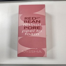 Missha 미샤 팥티놀 모공 필 투 폼 Missha Pore Tightening Foam with Red Bean Extract
