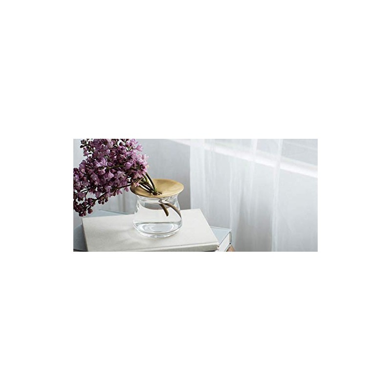 KINTO 20331 Flower Vase Luna Base 3.1 x 2.8 inches