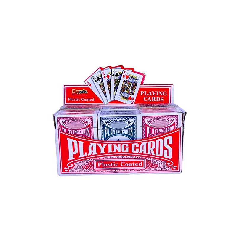 Playwrite Playing Cards 300-002 Pack of 12 Playing Cards. Display