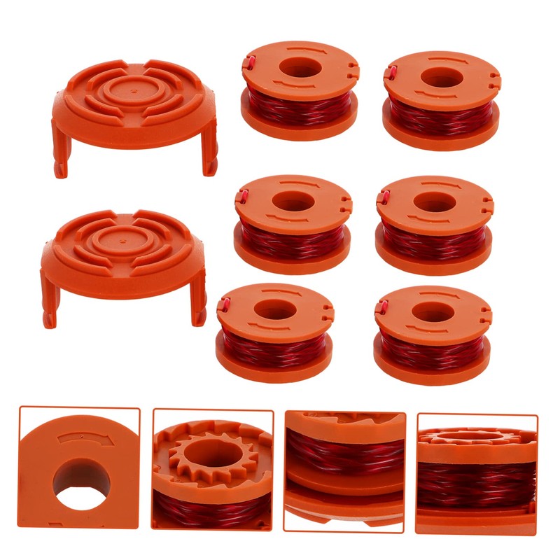 Mipcase 3 Sets Mowing Trimmer Rope Durable Replacement Line for