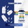 Multiblue Multivitamínico Suplemento Alimenticio con 60 cápsulas Sin sabor
