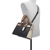 ALDO Women's Satchel, Bone Multi, Medium