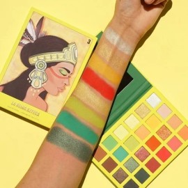 Kara Beauty - Sombras La Reina Azteca Mini Color De La Sombra Frios, Calidos Y Neutros