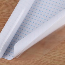 DSIUE Clear Contact Paper for Books, 11.8" X 10 ft Clear Self Adhesive Book Cover Contact Paper Roll