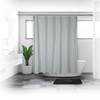 Beldray LA028268LGRYUFFEU7 Antibac Shower Curtain - Quick & Easy to