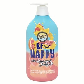 Happy Bath Body Cleanser Grapefruit Orange 900g Shower Gel Truss Fragrance Water Soap Body Cleanser Cash on delivery or payment upon order / 행복한목욕 바디클렌저 자몽오렌지 900g 샤워 젤 트러스 향기 물 비누 바디 클렌 저 착불 또는 주문시 결제
