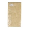Caspari Moiré Paper Linen Guest Towel Napkins in Gold, Four