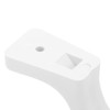 Acouto 9.25in Plastic Grab Handle Entry Door Assist Bar White