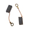 vhbw 2 x Carbon Brush Motor Carbon Abrasive Carbon 15.75