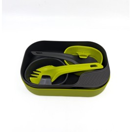 Wildo Camp-A-Box Duo Light 6629 Unisex Crockery Set, Lemon, One Size