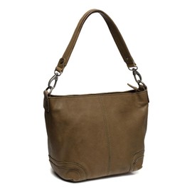 The Chesterfield Brand Lucy Leather Shoulder Bag 22 cm, Olive Green